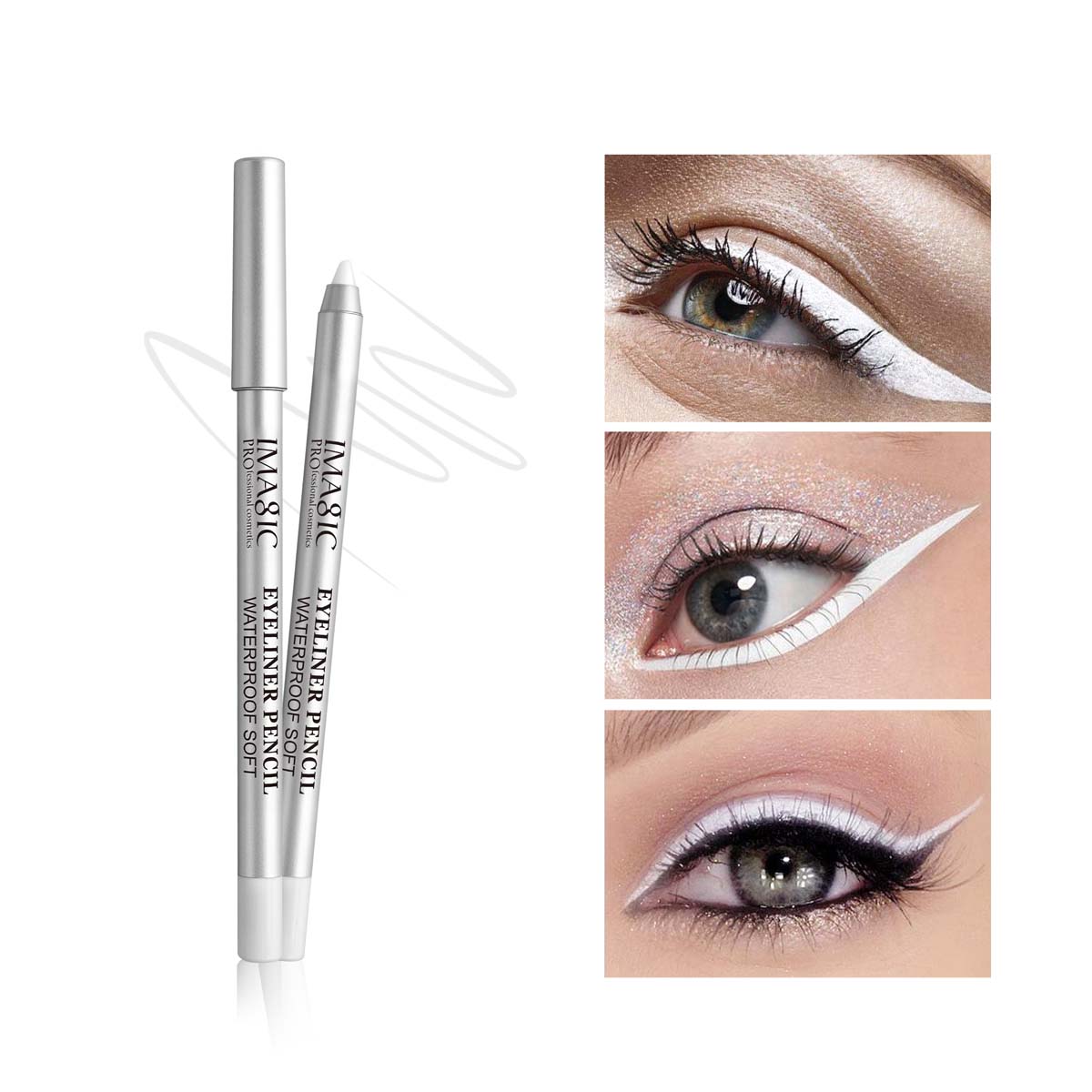 IMAGIC PROfessional Cosmetic WATERPROOF SOFT EYELINER PENCIL EY-348