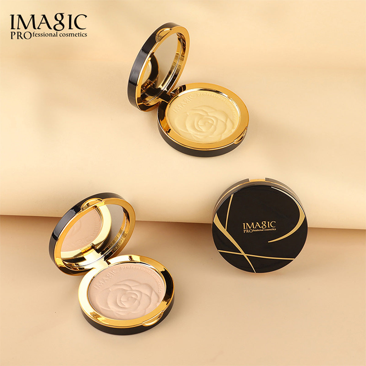 IMAGIC PROfessional cosmetics HD Setting Compact Powder FA138