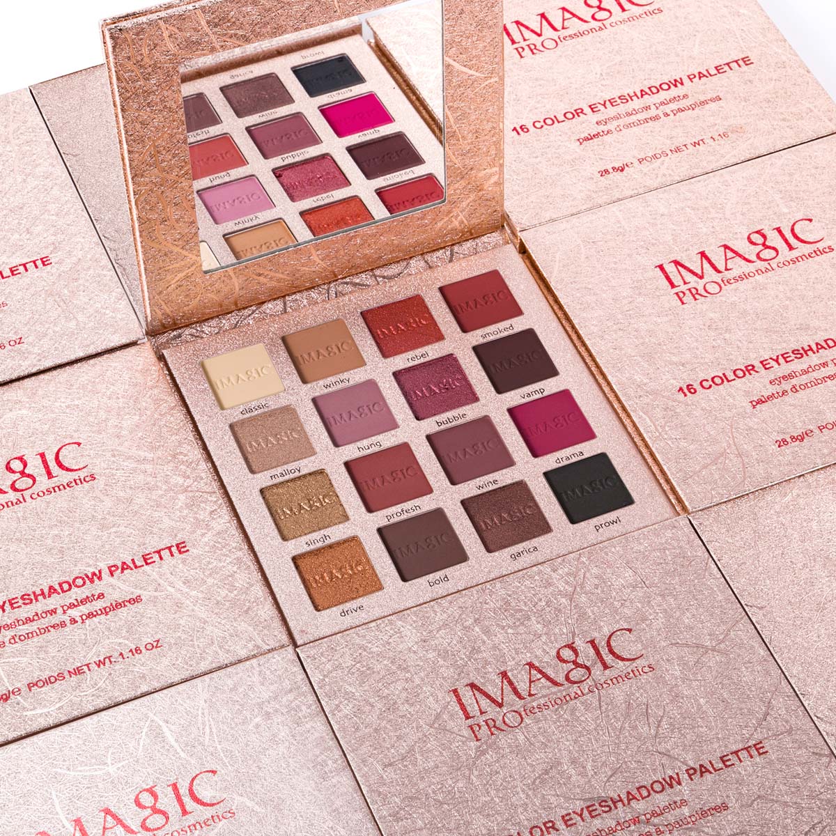 IMAGIC PROfessional Charm 16 Color Eyeshadow Palette EY-318