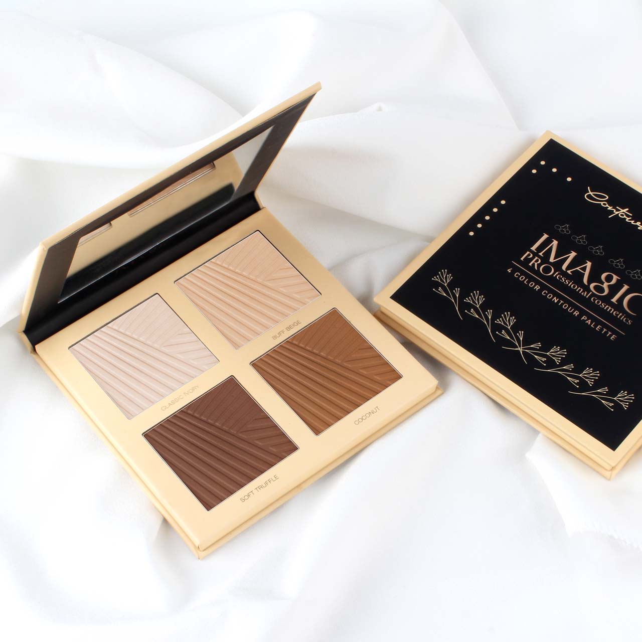 IMAGIC PROfessional 4 Color Contour Powder Palette FA-120