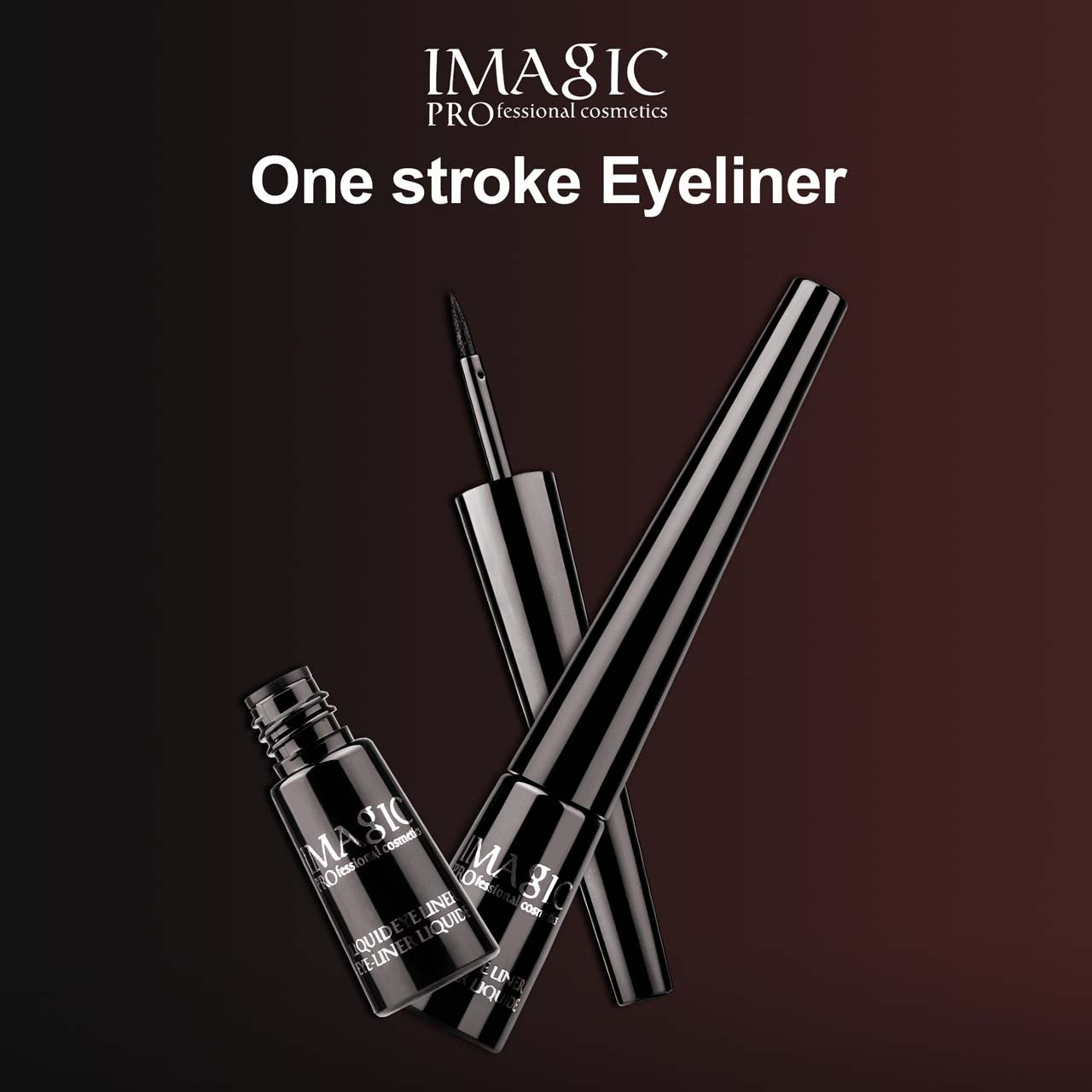 IMAGIC PROfessional Cosmetic WATERPROOF LIQUID EYELINER EY-305