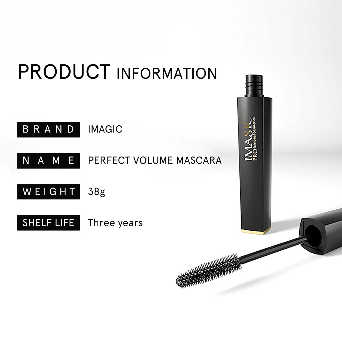 IMAGIC PROfessional Cosmetics PERFECT VOLUME MASCARA EY-331