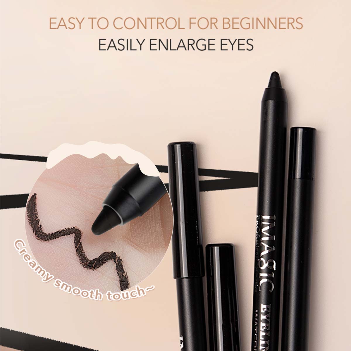 IMAGIC PROfessional Cosmetic GEL EYELINER PEN EY-308