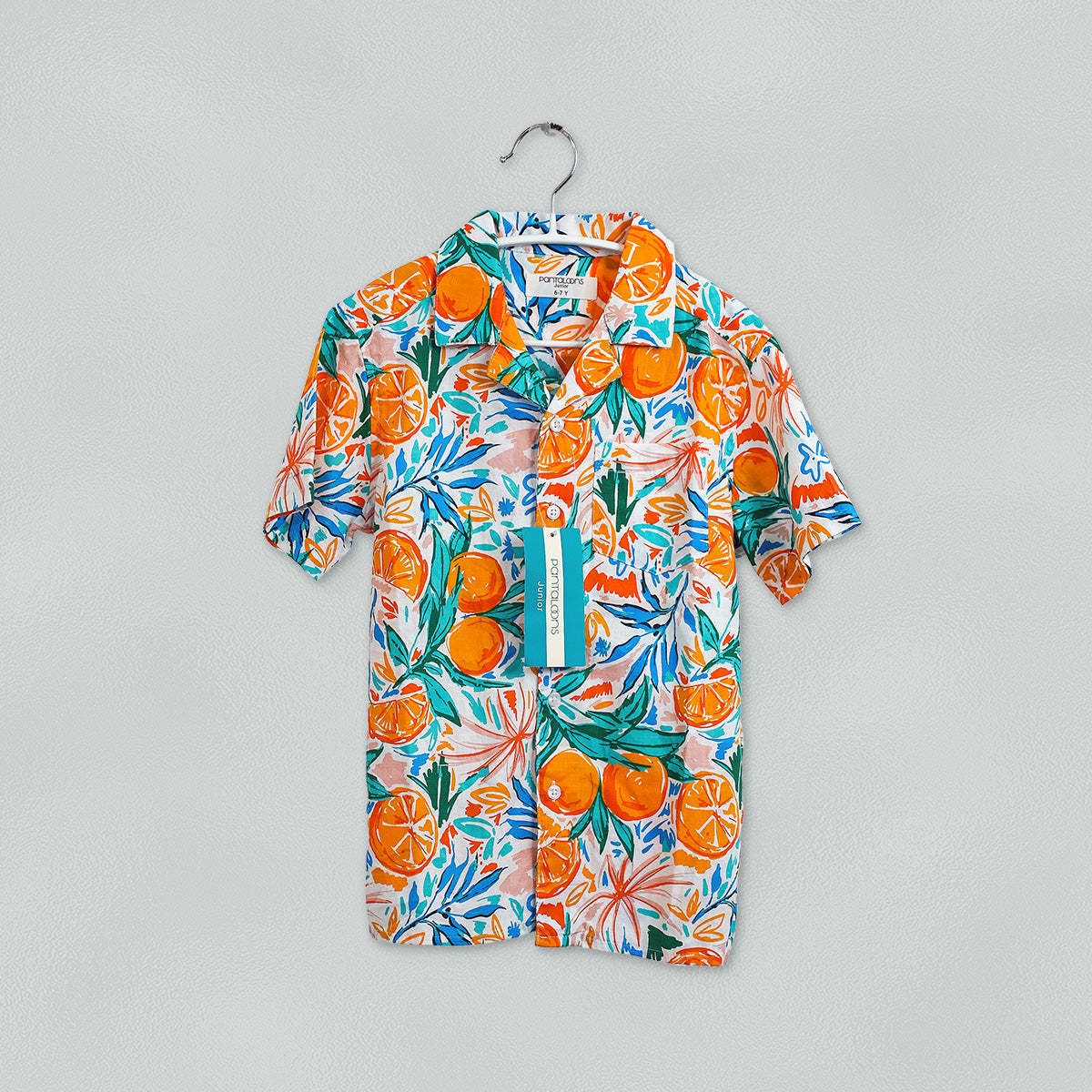 PANTALOONS JUNIOR Boys Hawaiian Patterned Shirt