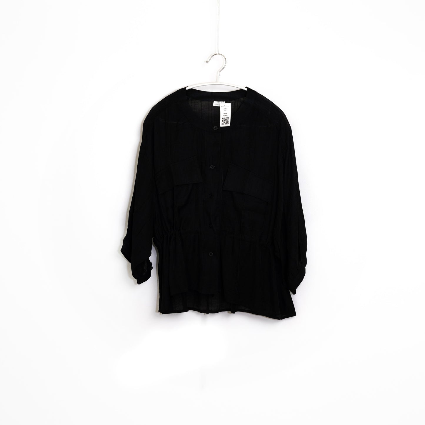 Black Long Sleeve Women Shirt Top