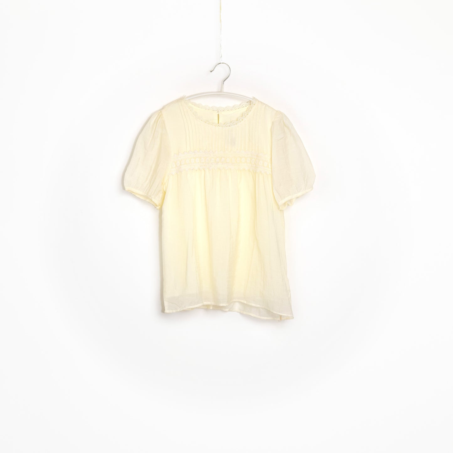 Yellow Short Sleeve Top