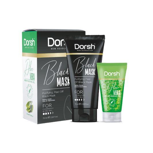 DORSH BLACK MASK + DORSH ALOE VERA GEL