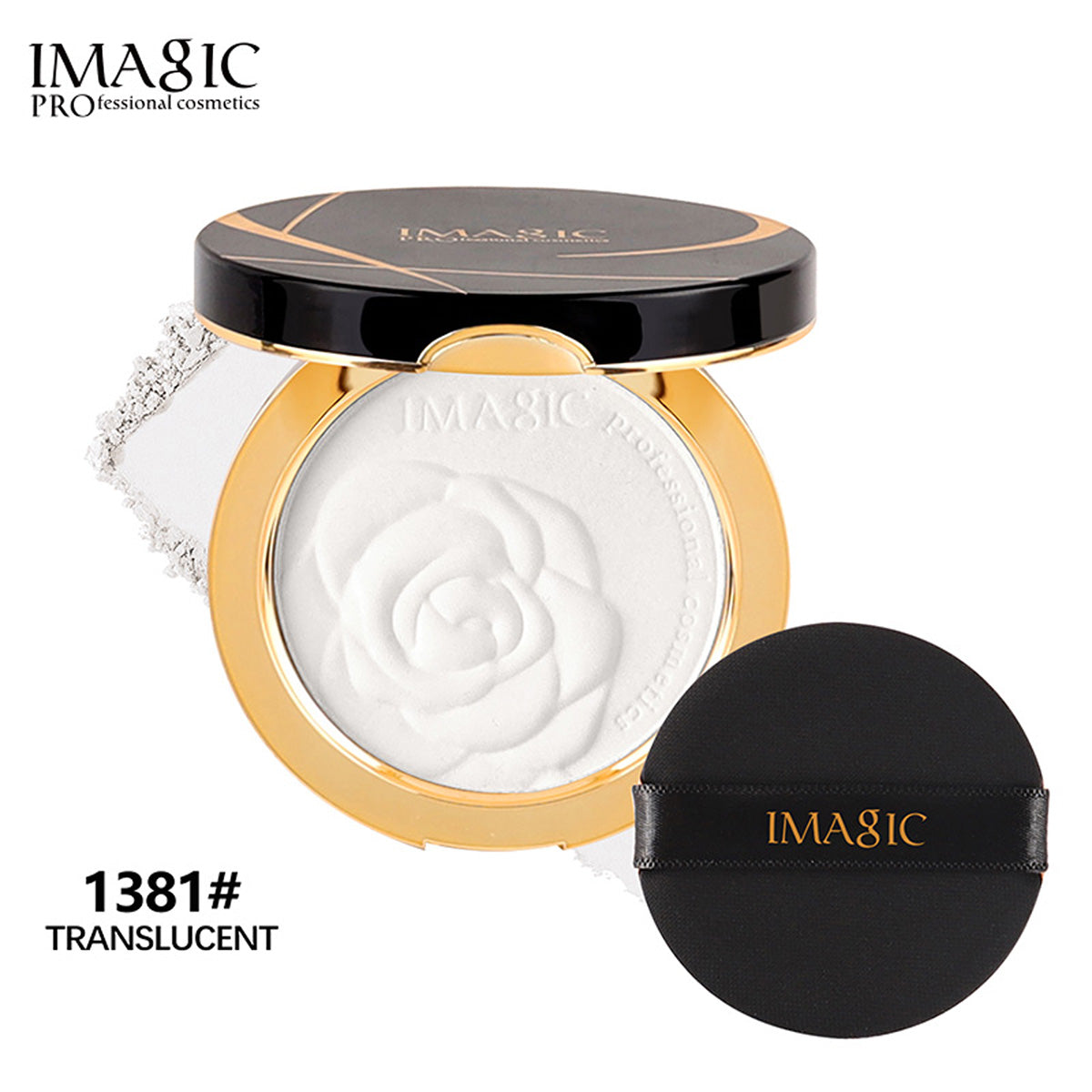 IMAGIC PROfessional cosmetics HD Setting Compact Powder FA138