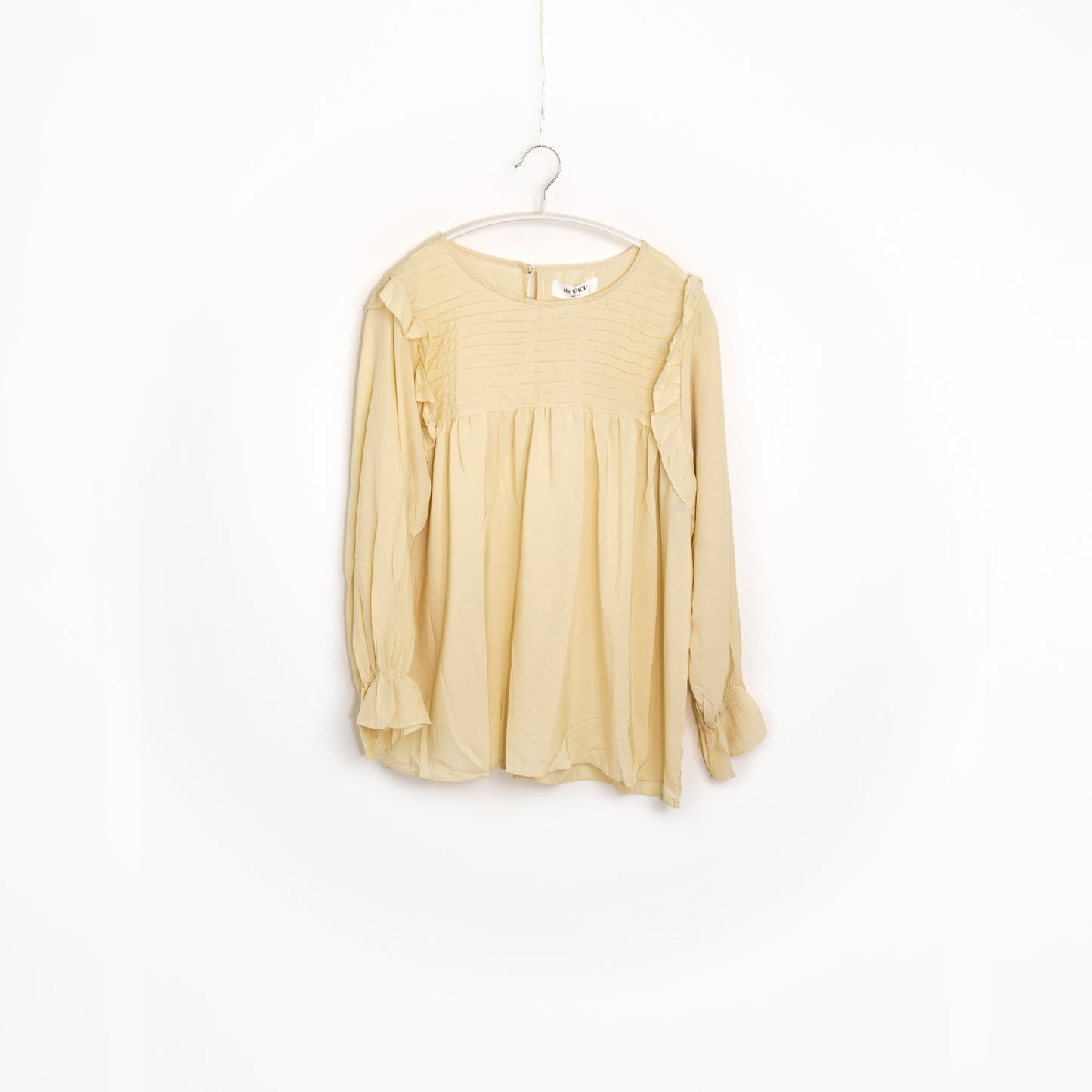 Yellow Long Sleeve Top