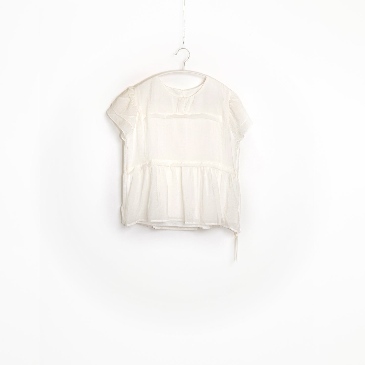 White Short Sleeve Top