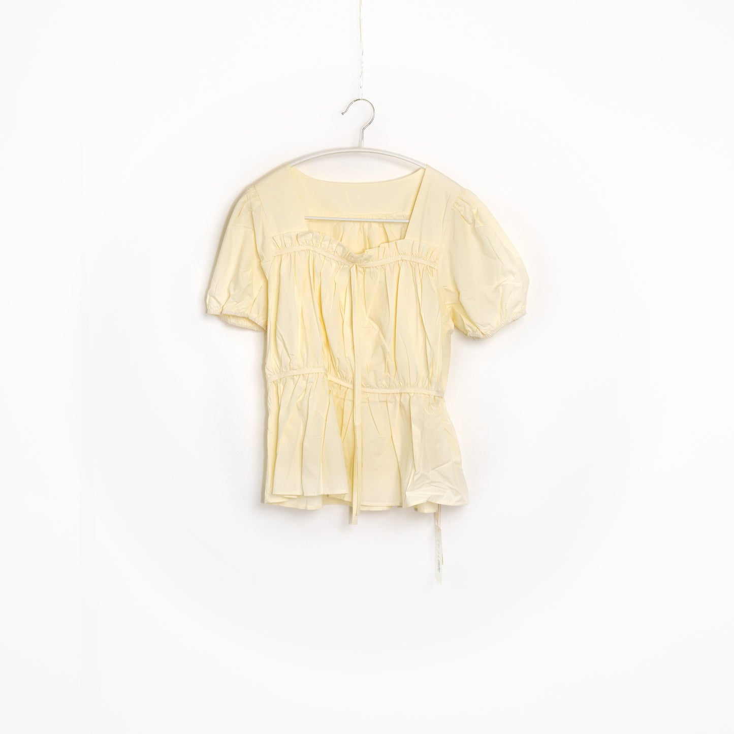 Yellow Short Sleeve Top