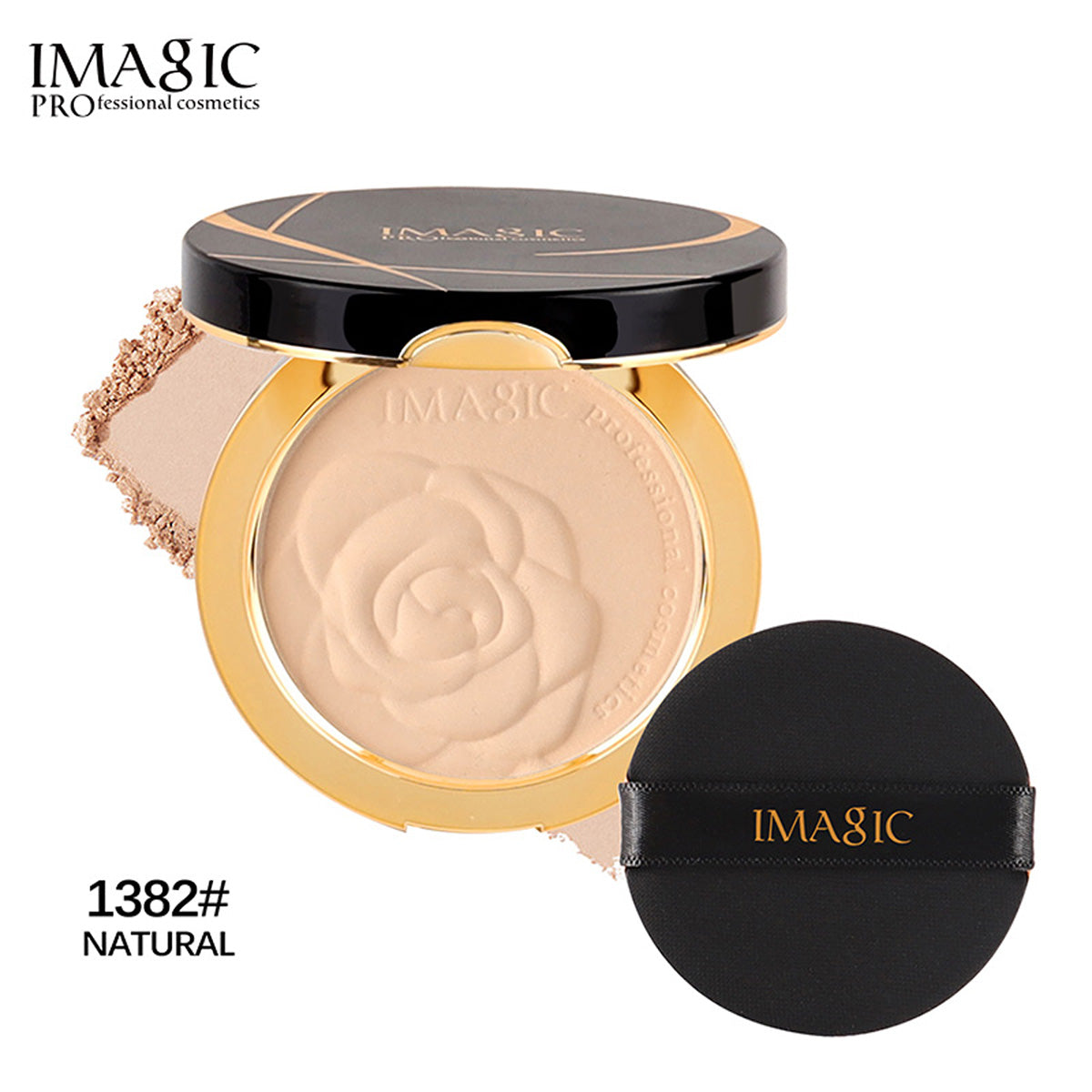 IMAGIC PROfessional cosmetics HD Setting Compact Powder FA138