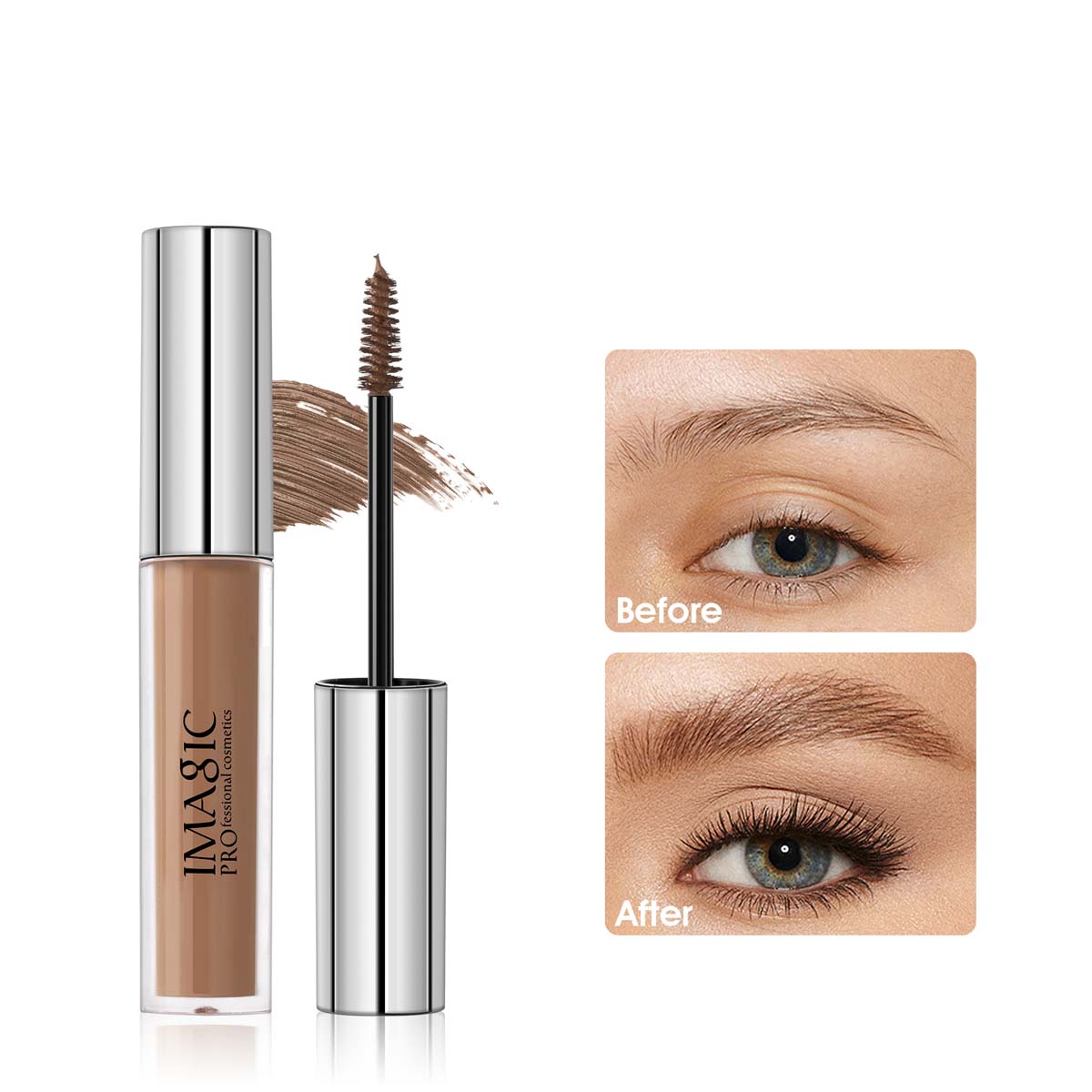 IMAGIC PROfessional Cosmetic EYEBROW MASCARA TINTED BROW GEL EY-354