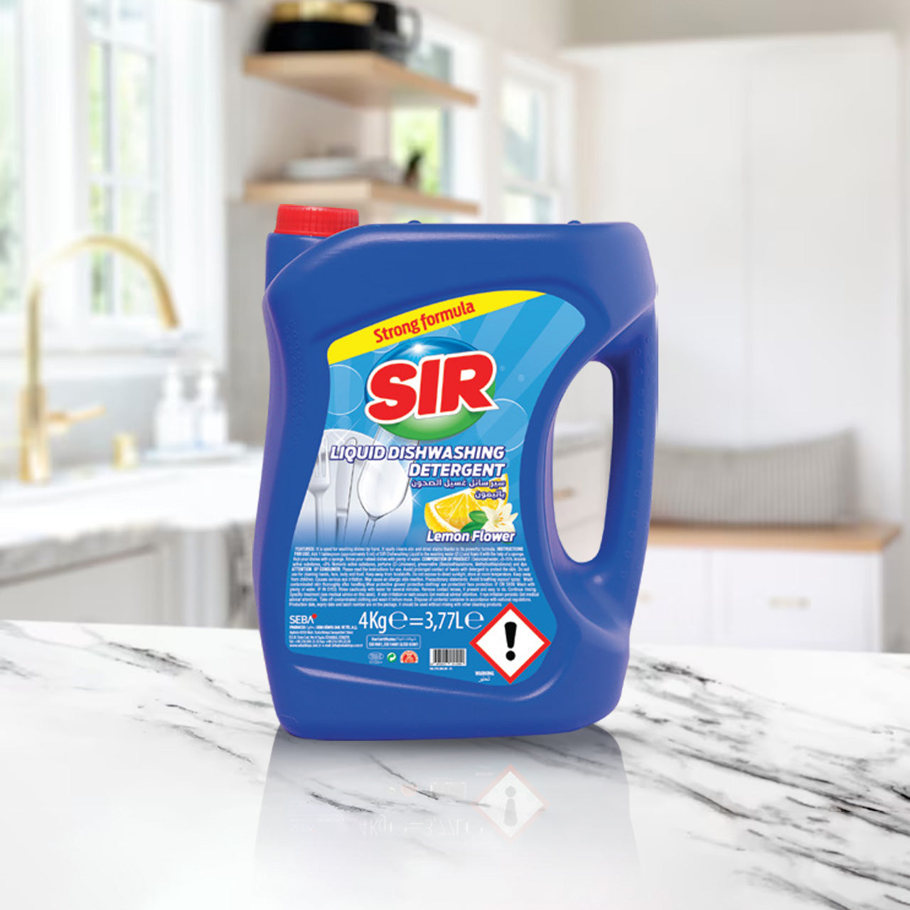 SIR LIQUID DISHWASHING DETERGENT Lemon Flower