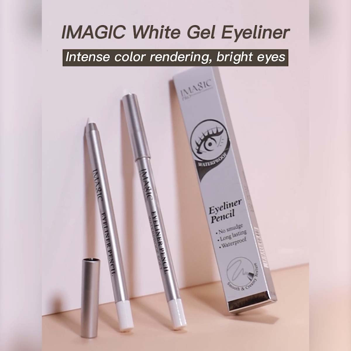 IMAGIC PROfessional Cosmetic WATERPROOF SOFT EYELINER PENCIL EY-348