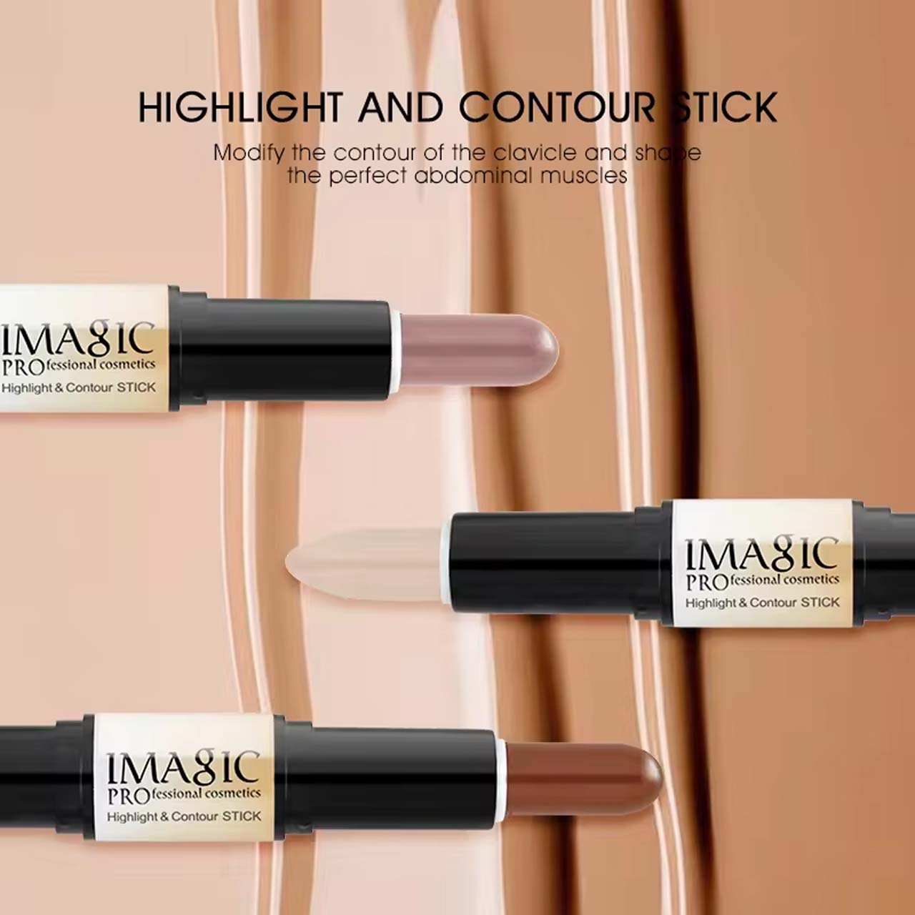 IMAGIC PROfessional cosmetics HIGHLIGHT AND CONTOUR STICK FA108