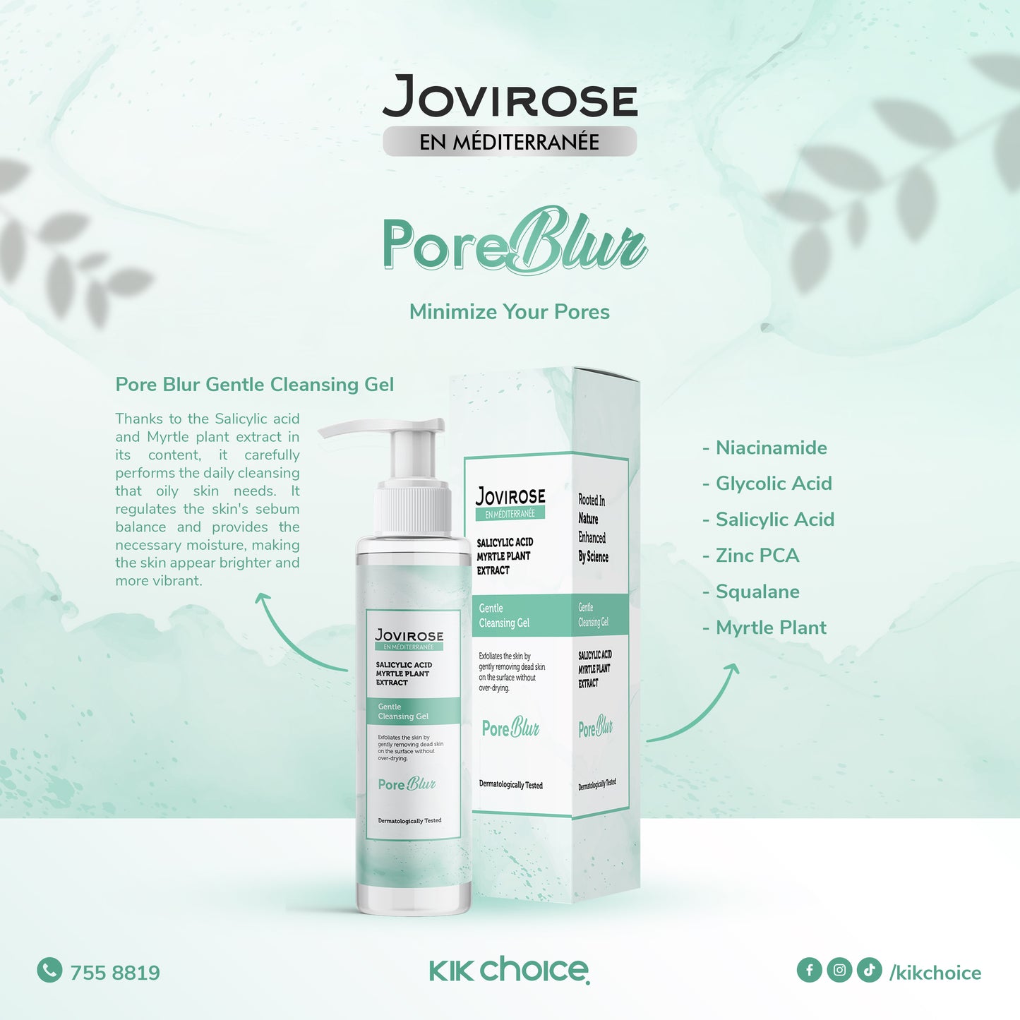 JOVIROSE Pore Blur Gentle Cleansing