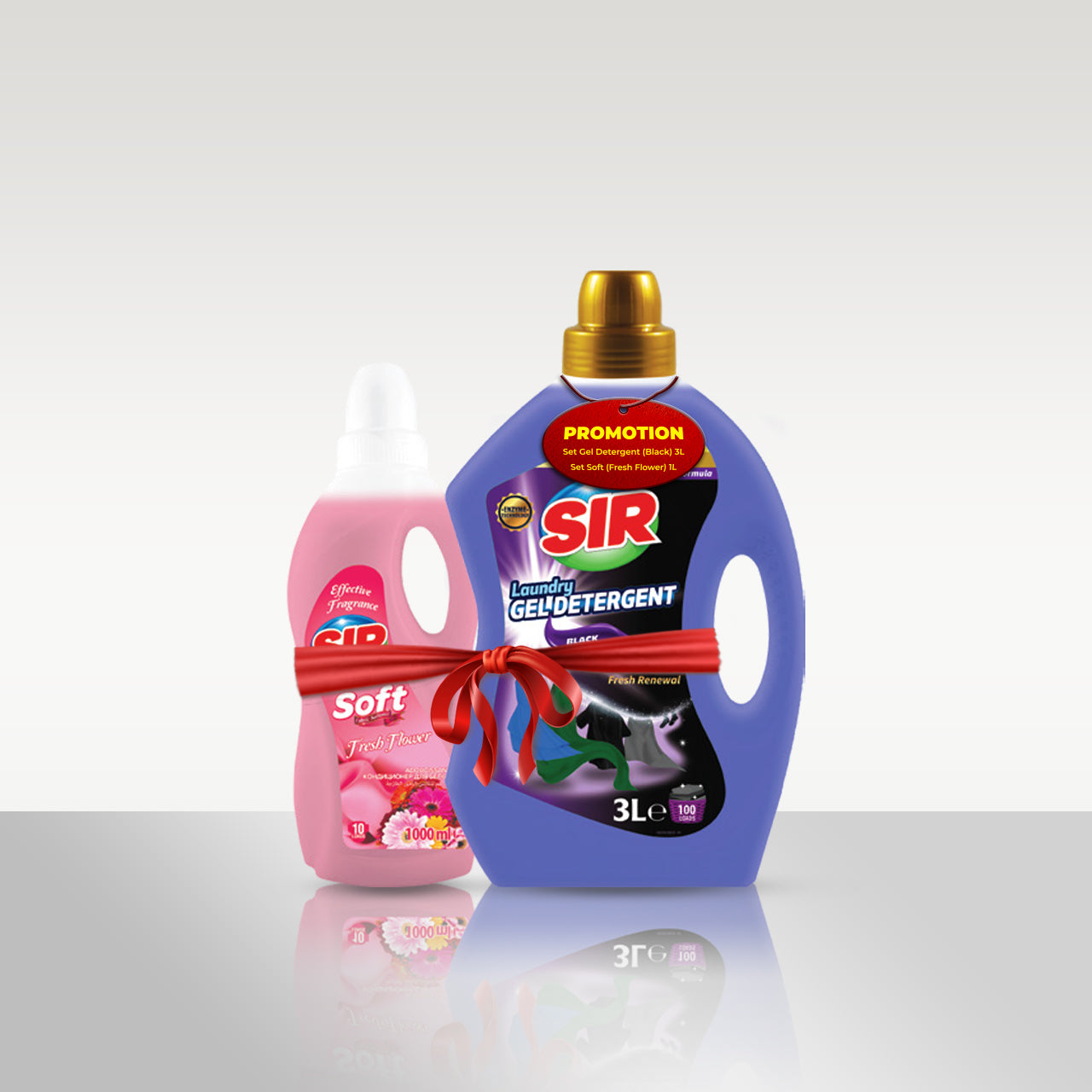 SIR Laundry Promo Pack (Gel Detergent + Softener)