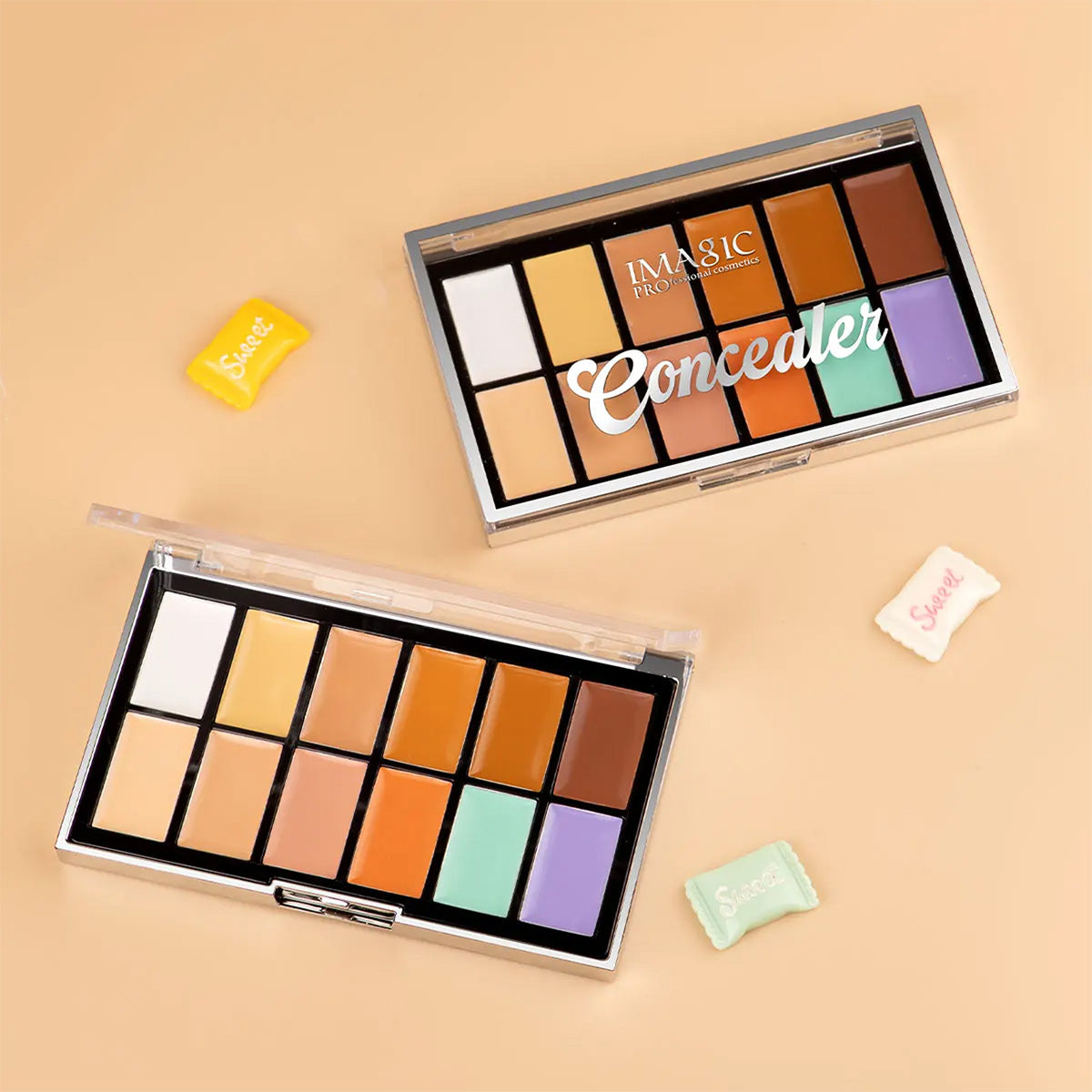 IMAGIC PROfessional cosmetics 12 COLOR CONCEALER PALETTE FA-137